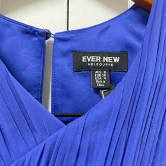 Ever New Melbourne Silk Halter Dress – US 4 - Picture 6 of 12